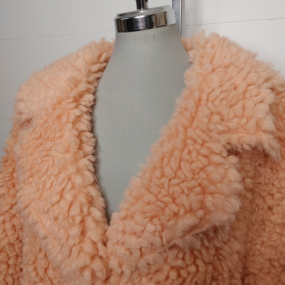 URBAN Outfitters Sherpa jacket size L - Picture 3 of 12